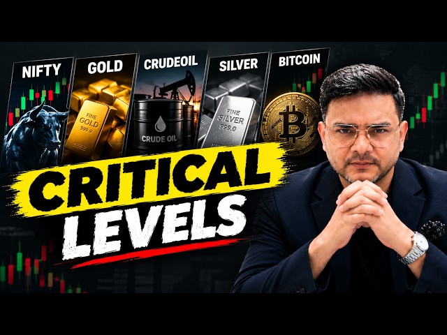 Nifty Prediction & Gold, Silver, Crude Oil and Bitcoin Analysis for Next Week | 23 th October 2026 📈