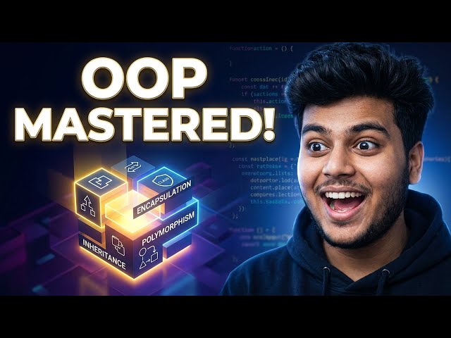 OOP (Object-Oriented Programming) in JavaScript | Complete Tutorial in Hindi