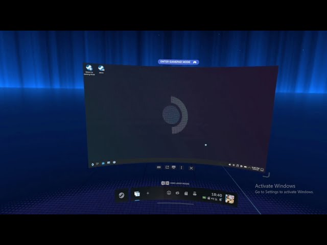 Update Steam Frame to Beta developer mode to have latest bug fixed.