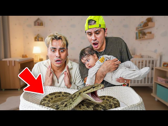 We CAUGHT A SNAKE In Our BABY’S CRIB!