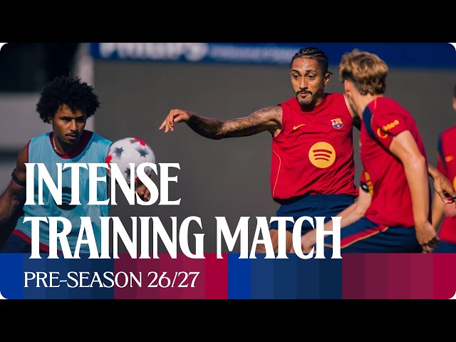 💥 WHEN TRAINING FEELS LIKE A FINAL 💥| FC Barcelona Preseason 🔵🔴