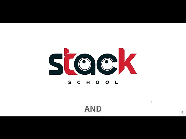 STACK SCHOOL IS COMING!!! GET READY