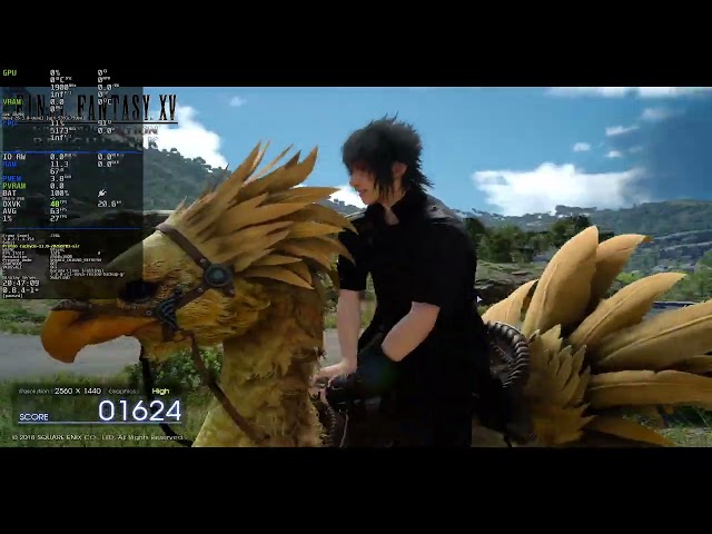 Custom Nova and NVK implementations made by AI - Final Fantasy XV - dGPU-only  Mode, no reclocking