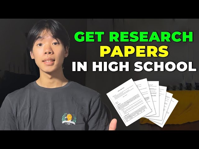 want research experience in high school? i gotchu. (FULL GUIDE)