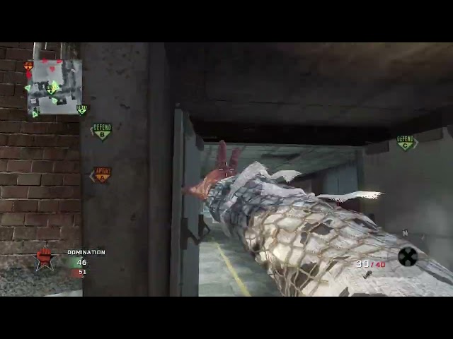 24-11 On Grid Using The AK-47 - BLACK OPS 1 PORT GAMEPLAY