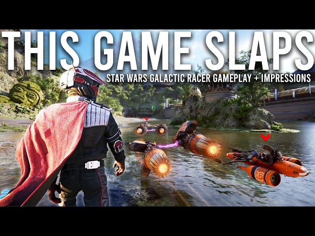 Star Wars Galactic Racer Gameplay and Impressions...