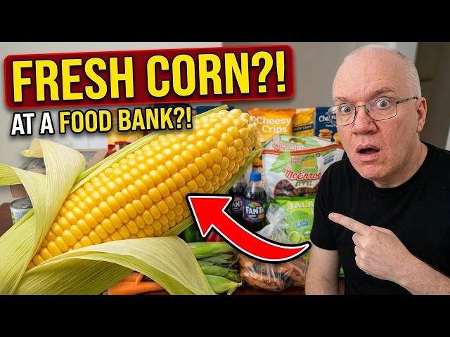 I Went To A Food Bank: Here Is What They Gave Me! 😲