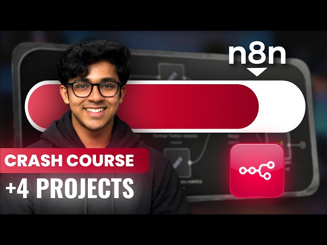 Give Me 3 Hours. I'll Teach You 80% of n8n (+4 Real Projects)
