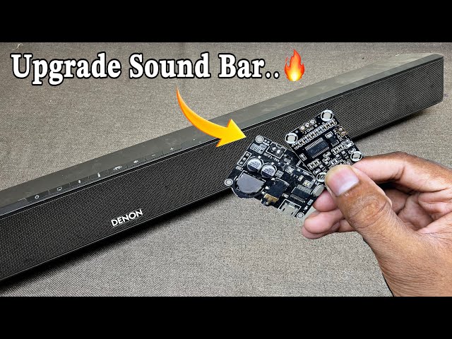 Old Soundbar TRANSFORMED Into a Modern Bluetooth Beast 🔥 #diytech