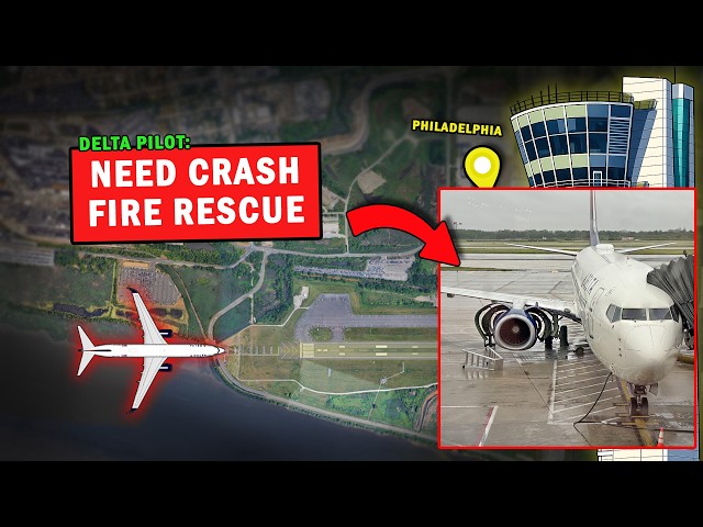 Delta Boeing B739 Engine Failure after Takeoff | Emergency Return to PHL