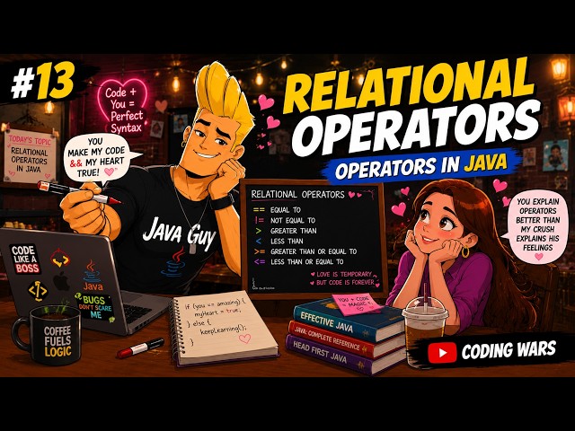 Relational Operators in Java | Java Relational Operators Explained in Hindi