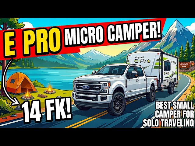 The Best Micro Camper You Can Buy!! FLAGSTAFF E-PRO 14Fk
