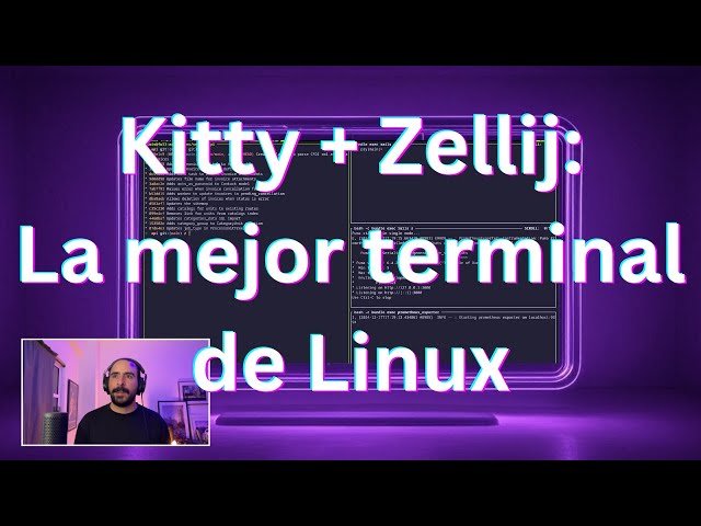 Kitty + Zellij: Superpoderes para tu terminal en Linux ✨