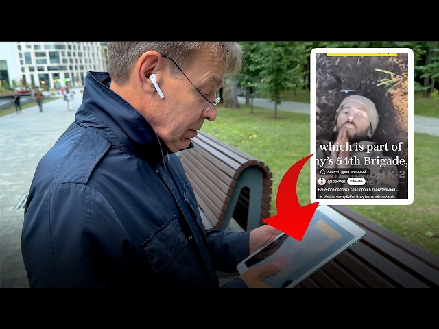 Russians in Moscow watch shocking videos from the front lines
