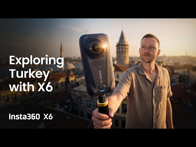 Hyperlapsing through Turkey 🤯 - Insta360 X6