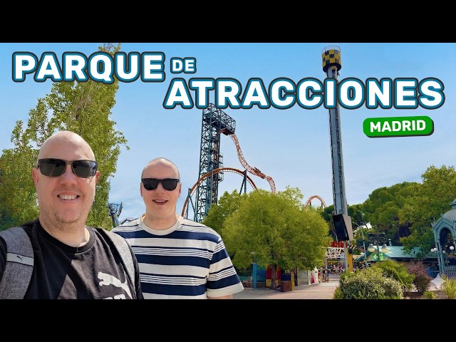 Parque de Atracciones de Madrid - Visiting Madrid's City Theme Park! 🇪🇸