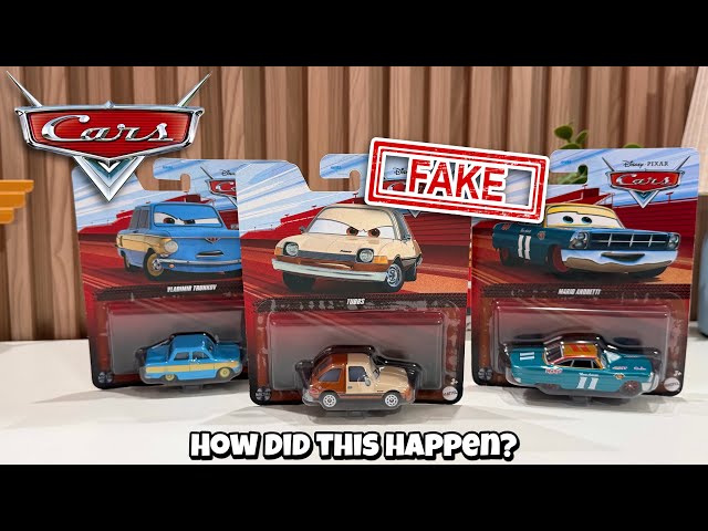 FAKE Disney Cars Diecasts From Dollarama: How Did These Get Out? | How To Spot A Real VS Fake