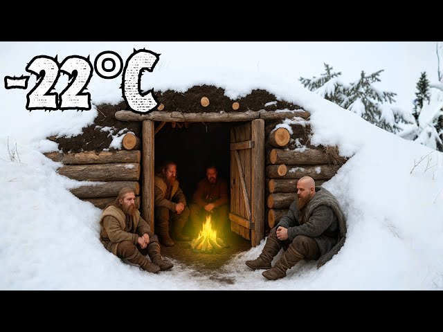 Cómo los vikingos construyeron refugios subterráneos para sobrevivir al invierno.