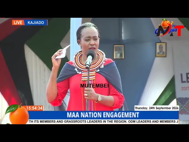 SOIPAN TUYA’S POWERFUL KAJIADO SPEECH: WHAT SHE SAID ABOUT RUTO & DEVELOPMENT WILL SHOCK MANY!