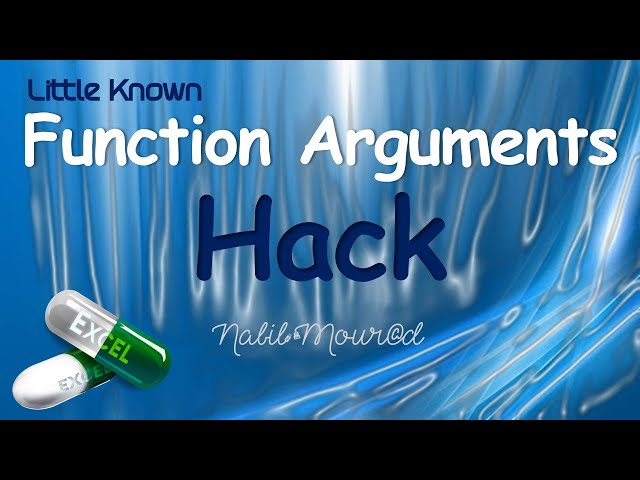 Function Arguments Hack