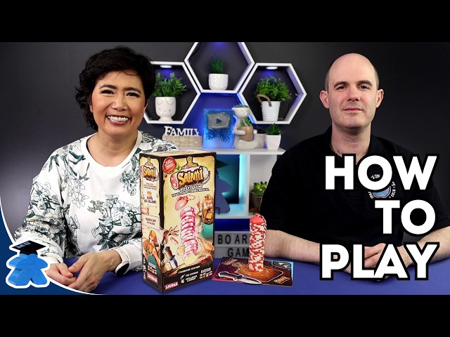 Salami - How to Play. Complete, Clear, Concise Board Game Tutorial