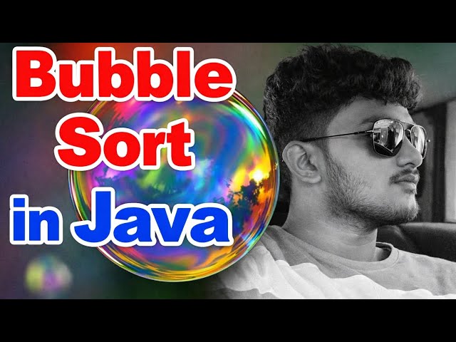 Bubble Sort in JAVA CLASS 10 ICSE #icse #icseboard #class10th 