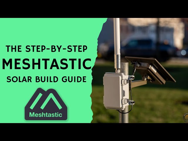 The $180 Meshtastic Solar Node Build Guide 2025
