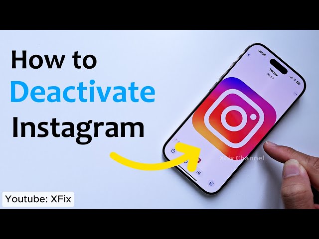How To Deactivate Instagram Account