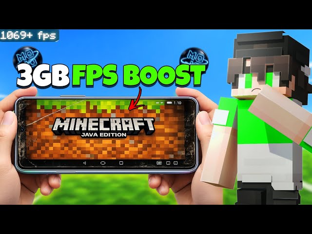 3GB RAM Minecraft INSANE FPS 🔥 Best Mojoluncher FPS Mods (No Lag)