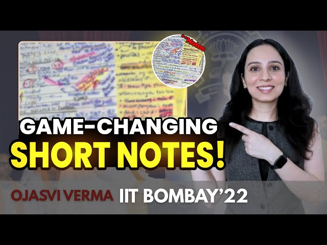 How I Made Short Notes 📝 for GATE 🔥: GATE Exam Secrets & Short Notes Hack 🚀📝 (2025 Strategy)
