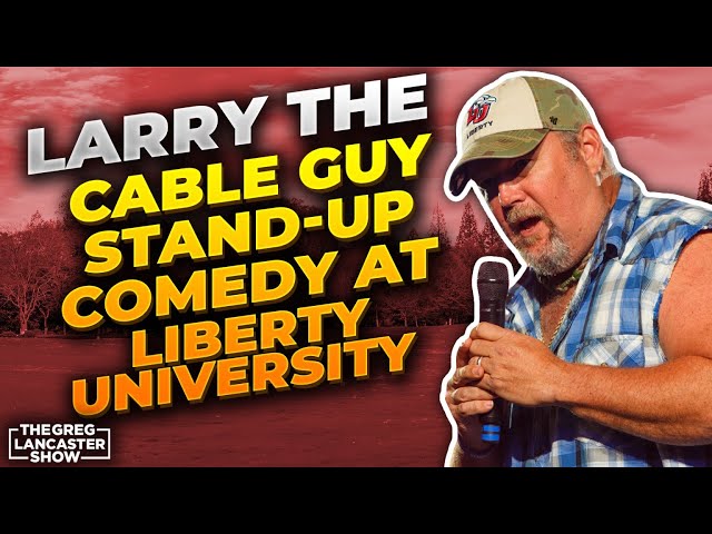 Larry The Cable Guy Stand-Up Comedy at Liberty University & His Awesome Testimony  II VFNtv II