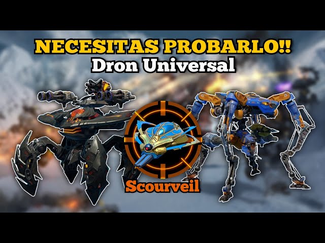 THE NEW UNIVERSAL DRONE FOR STEALTH | WAR ROBOTS #WRWinScourveil