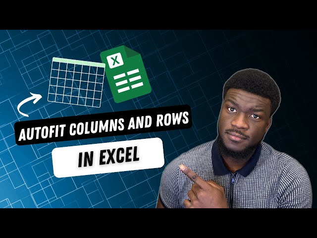 Learn How To Autofit Columns And Rows In Seconds - Excel Tips