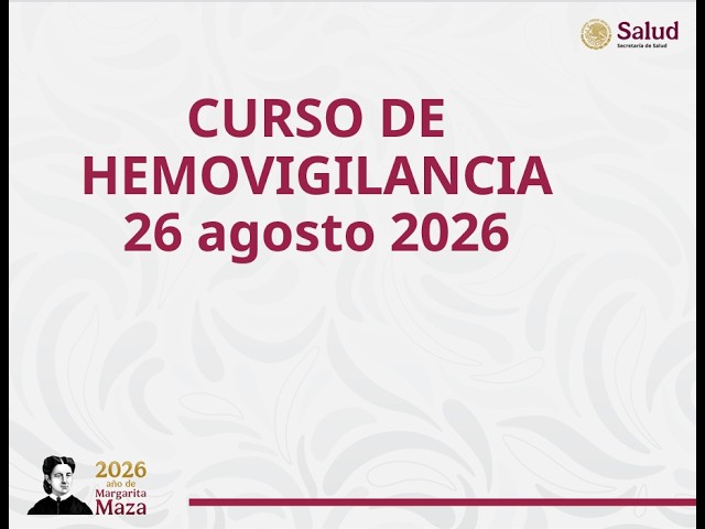 CURSO HEMOVIGILANCIA