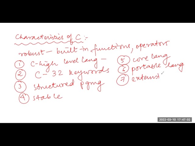 Lecture 2_Introduction to C_Part I