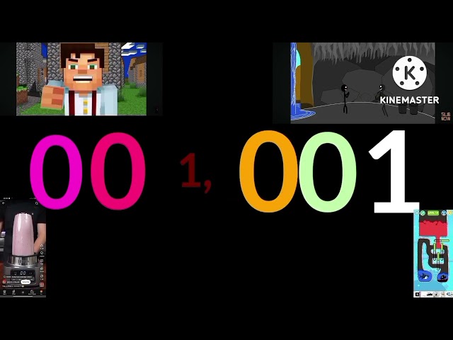 Binary Numbers 0 to 1 Trillion With Videos