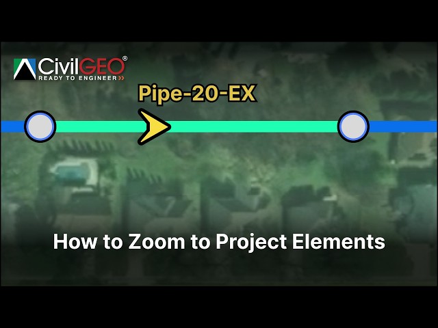 How To Use the Zoom to Command | CivilGEO