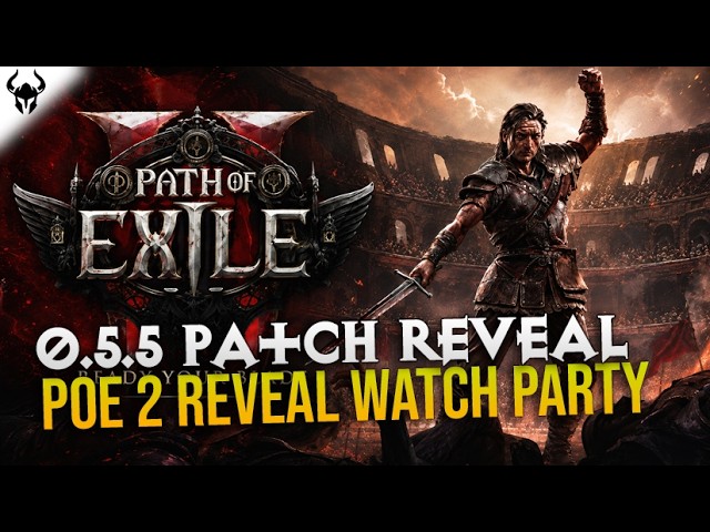 POE2 0.5.5 Reveal Watch Party!  Will We Get Swords in this Patch?