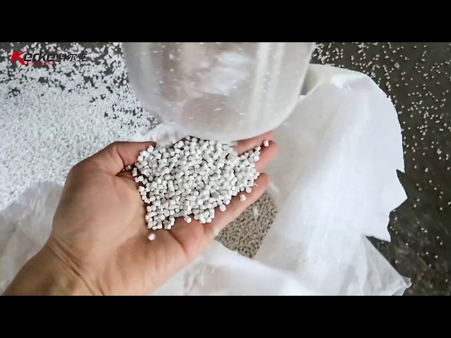 1000kg/h PP/PE+80~90% Calcium Carbonate (Caco3) Compounding Filler Masterbatch Twin Screw Extruder