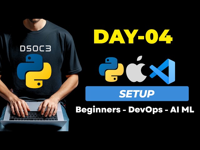 How to Setup Python & VS Code on Mac (DevOps DevSecOps Beginner Guide) 2026