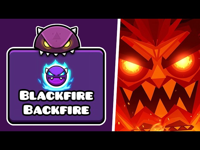 EVENT LEVEL #24: "Blackfire Backfire" (MYTHIC EASY DEMON) by Kira9999 | Geometry Dash