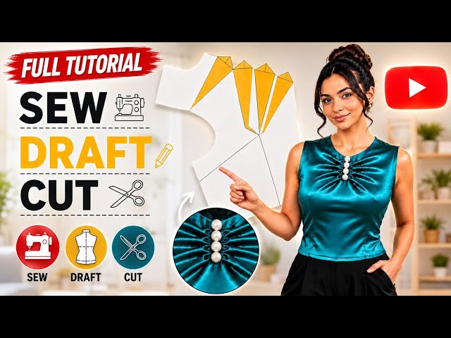 👌Perfect Fit Bodice | Pattern Making, Cutting & Sewing Tutorial
