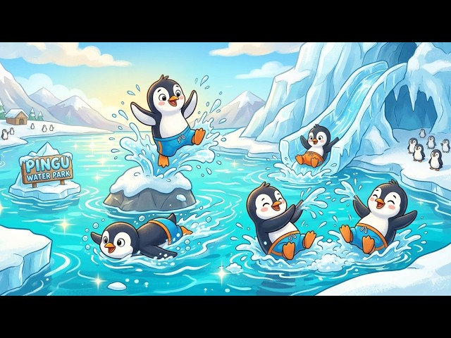 Baby penguins playing in the water : Apple 3d spatial video Watch on an Apple Vision Pro