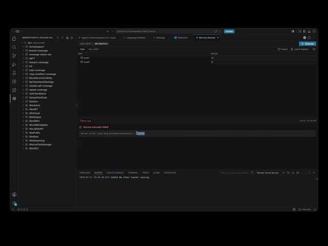 Building an IDE Service Runner: Dynamic Payloads & Execution History | Devlog # 3