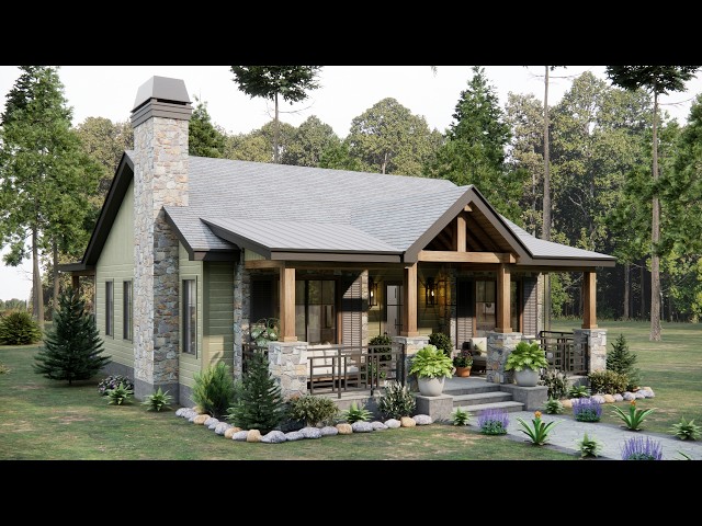 Fall In Love With This Charming Small House | The Perfect Blend of Cozy & Functional