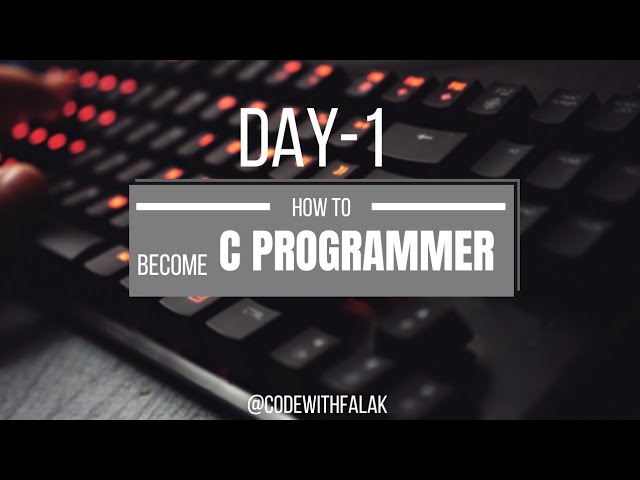 C Programming For Beginners | C Programming Full Course For Beginners 