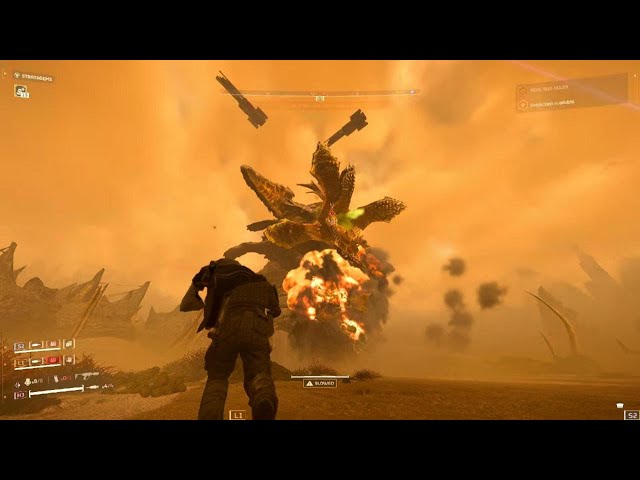 HELLDIVERS 2 First hive lord encounter its huge