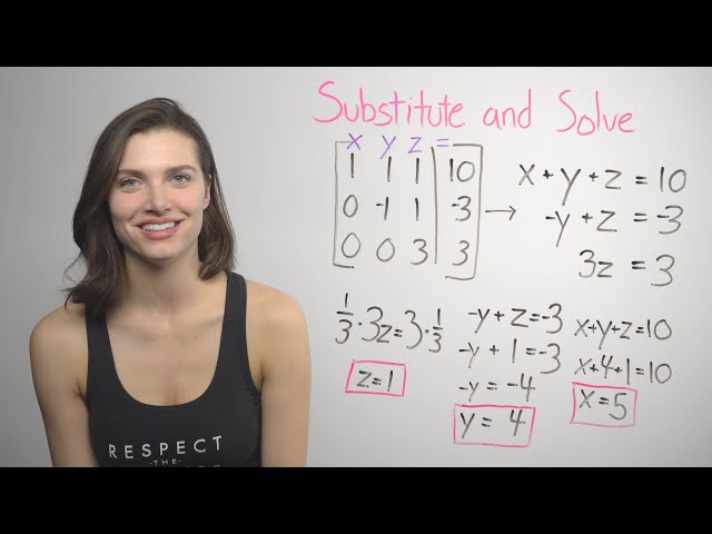 ❤︎² Gaussian Elimination.. How? (mathbff)