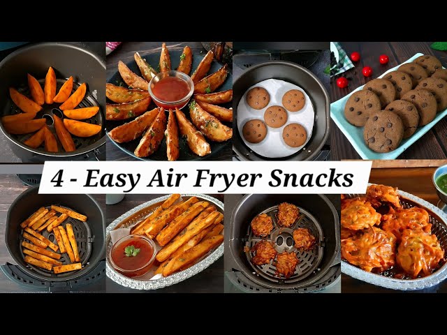 4 - Airfryer Snacks Recipes | Easy Airfryer Recipes
