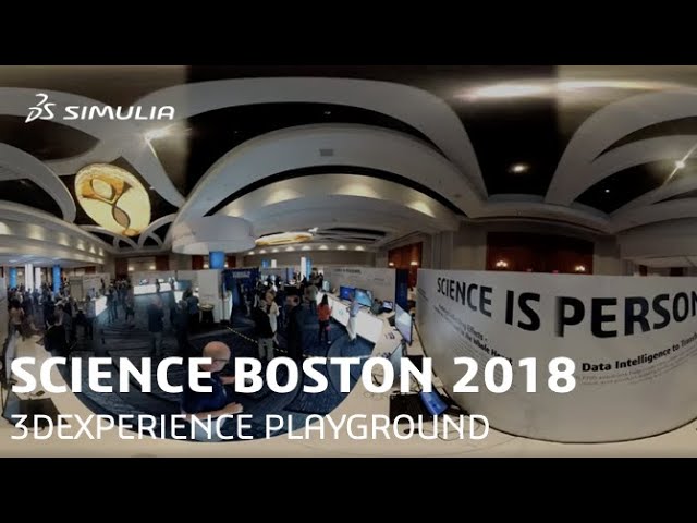 3DEXPERIENCE playground at Science in the Age of Experience.